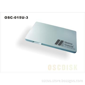 Credit Card style USB flash drive with Full Color imprinting